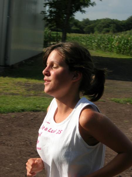 course &agrave; pied